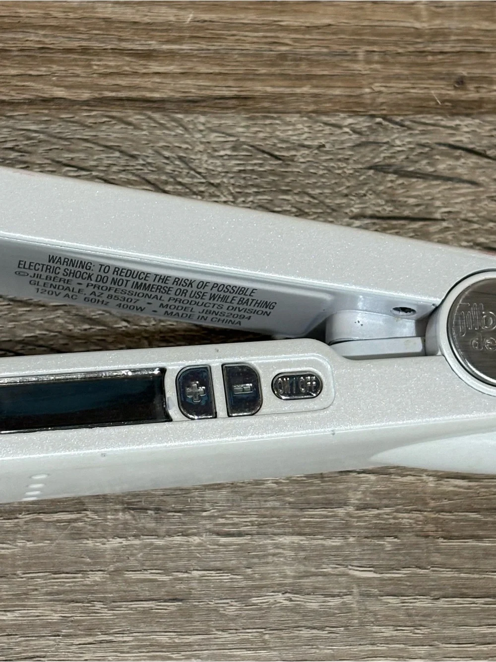 Jilbere de Paris 1 3/4NANO SIL Ceramic Flat Iron Hair Straightener 400W